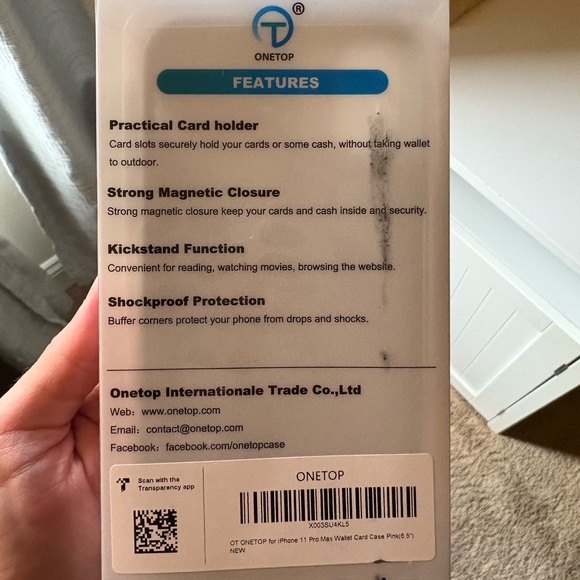 iPhone 11 Pro Max Wallet Card Phone Case - Picture 2 of 4